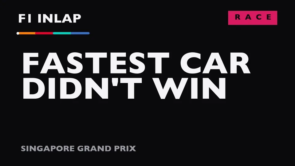 Video thumbnail: How Verstappen Beat the FASTEST Car in Singapore